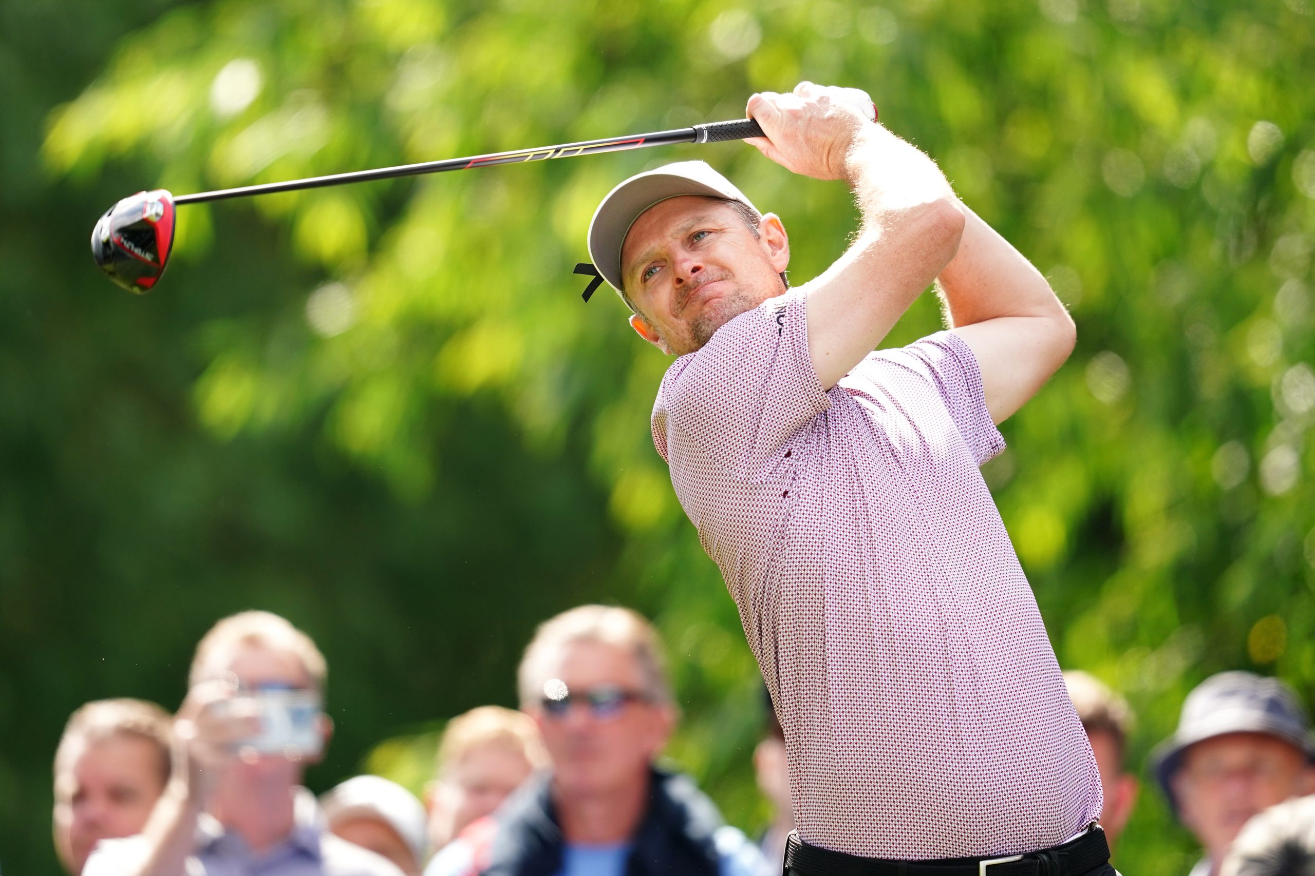 Pre-tournament favourite Justin Rose makes fine start at Betfred British Masters