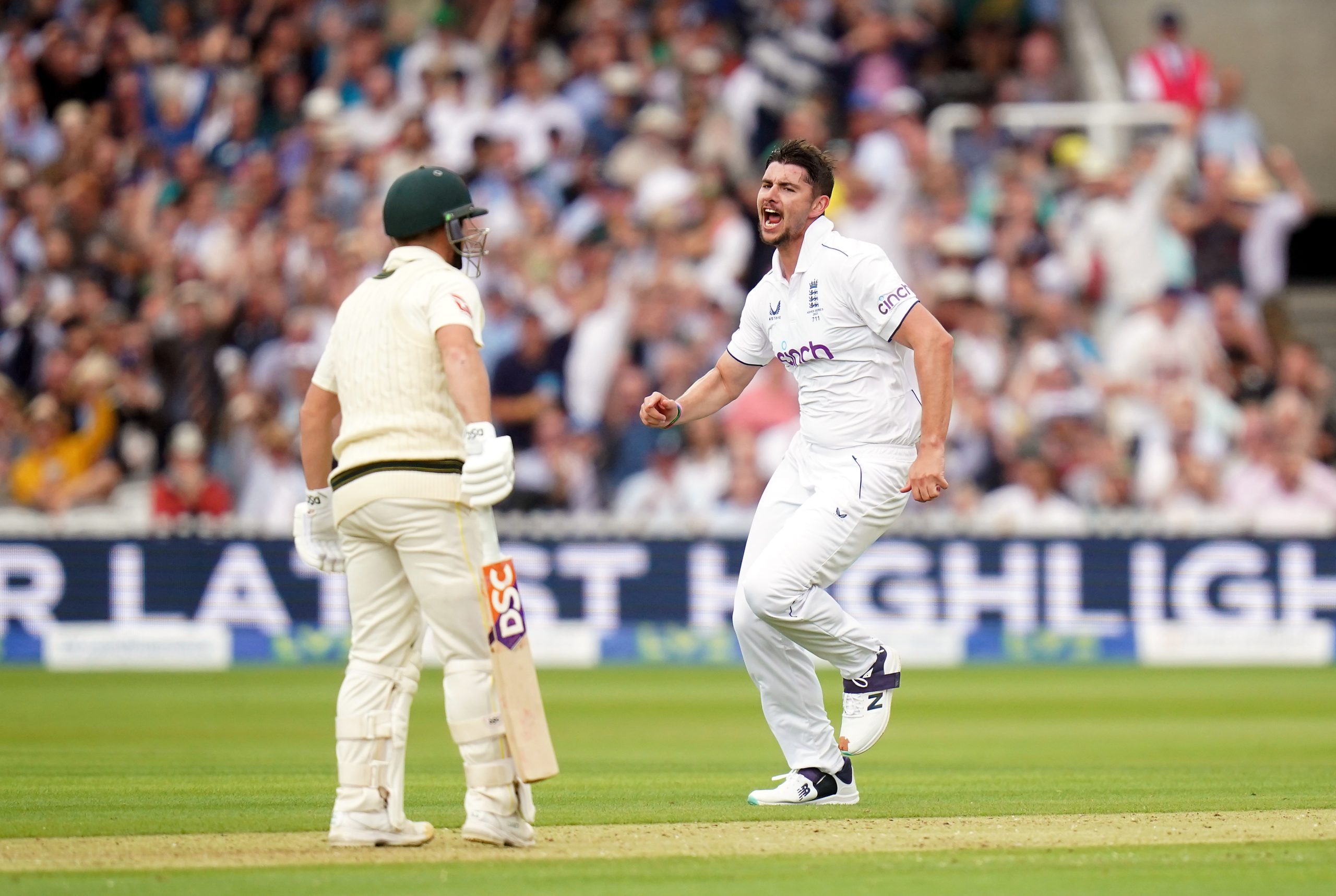 Josh Tongue enjoys taste of Ashes but Australia in control at Lord’s
