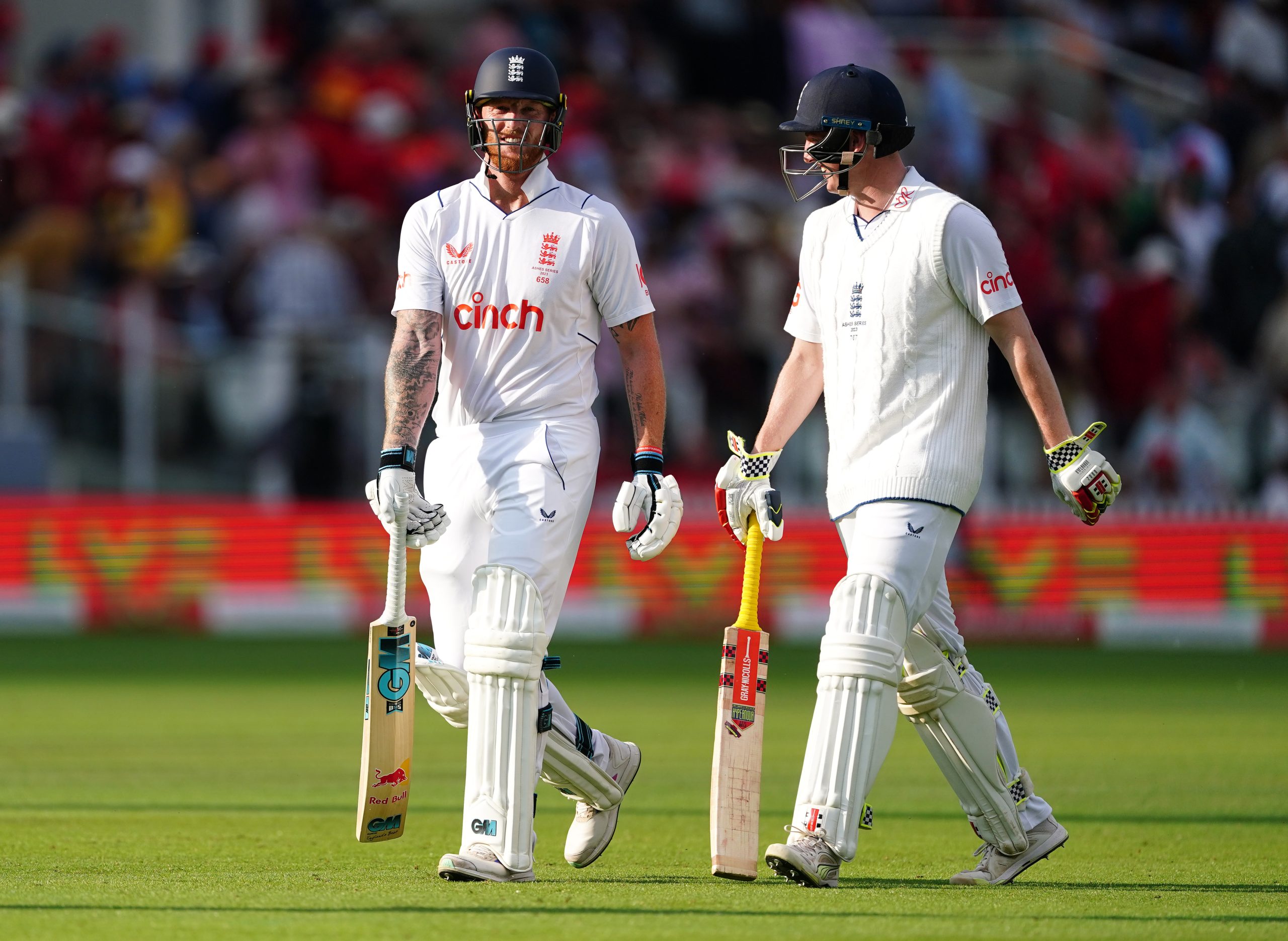Day three of second Ashes Test – England eye first-innings lead