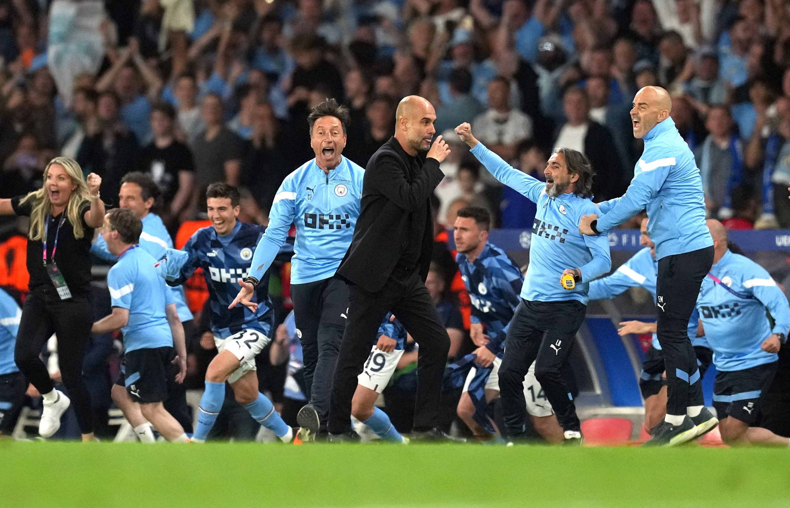 The key games that brought Manchester City a treble