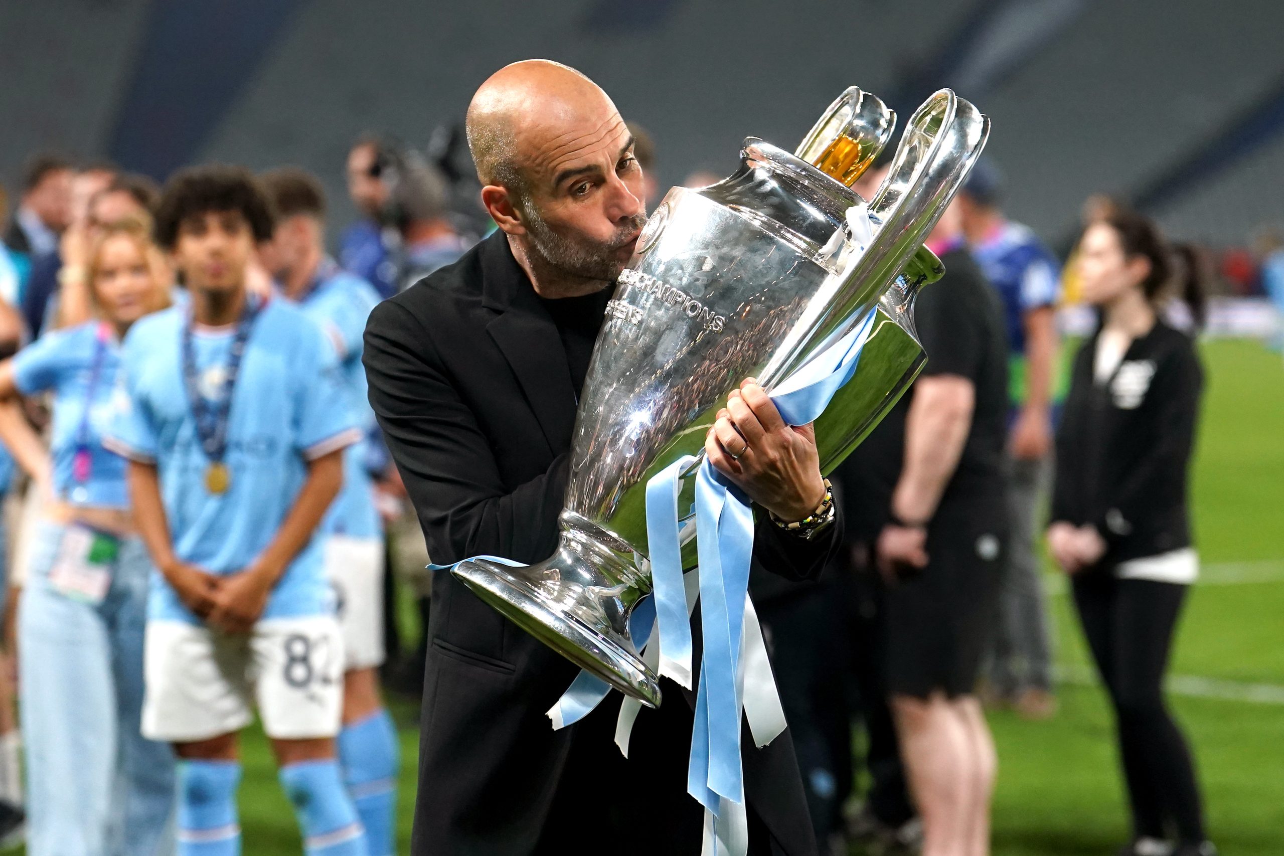 Pep Guardiola: Manchester City ‘part of history’ after winning Champions League