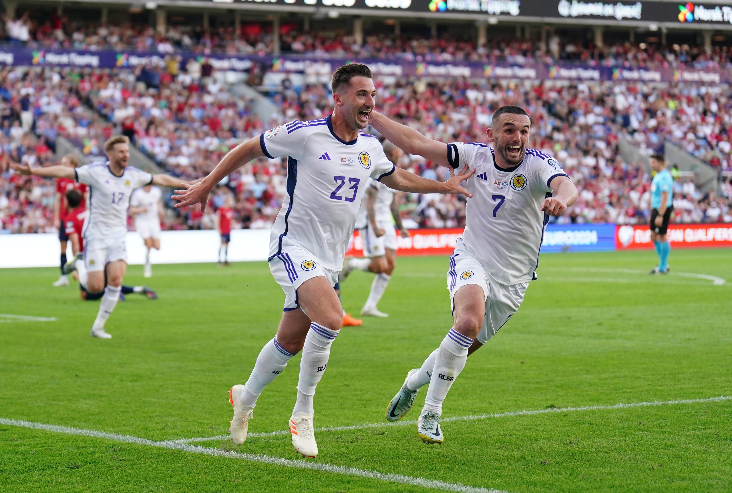 Kenny McLean savours special moment after scoring late Scotland winner in Norway