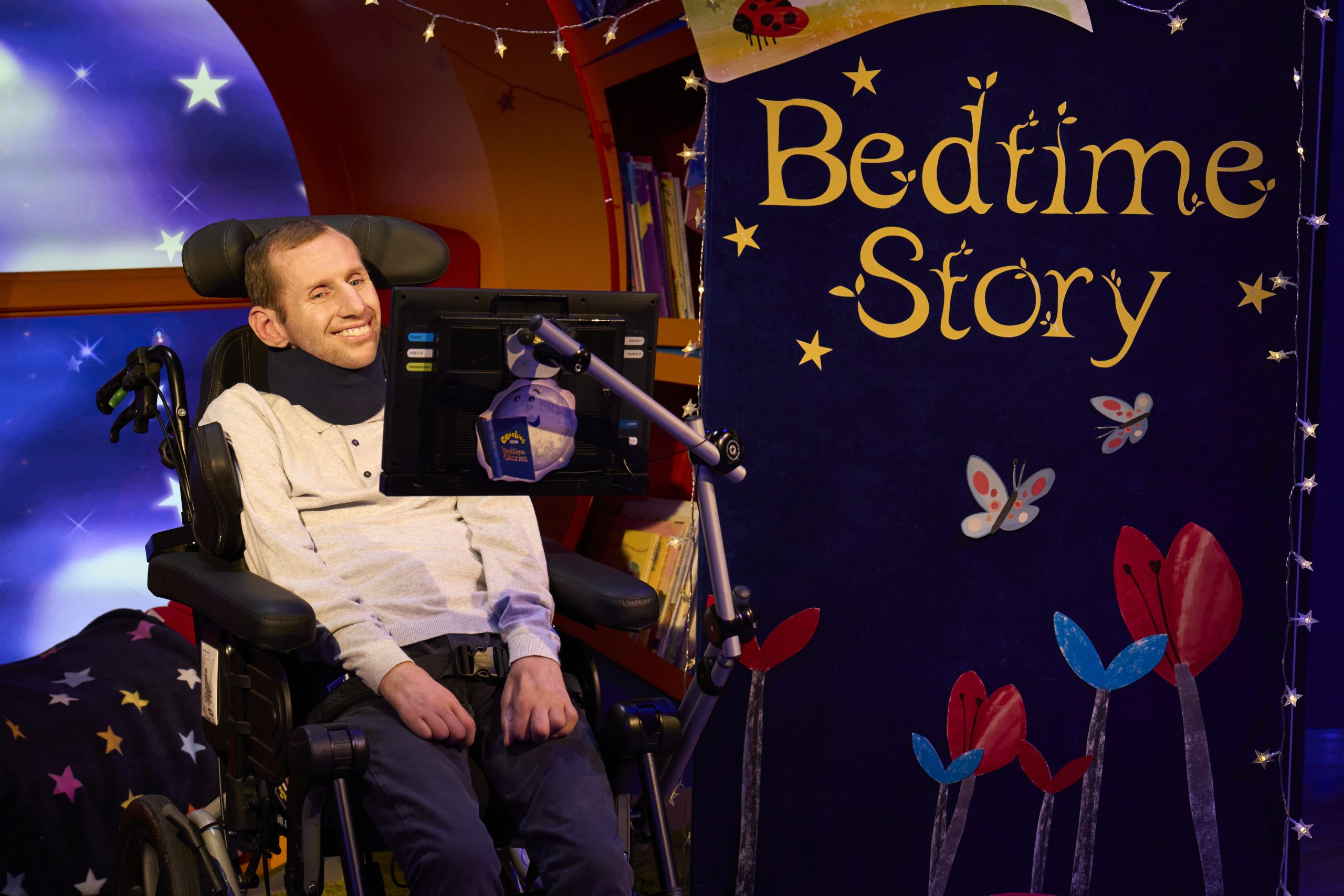 Rob Burrow to break new ground as he reads CBeebies Bedtime Story using computer
