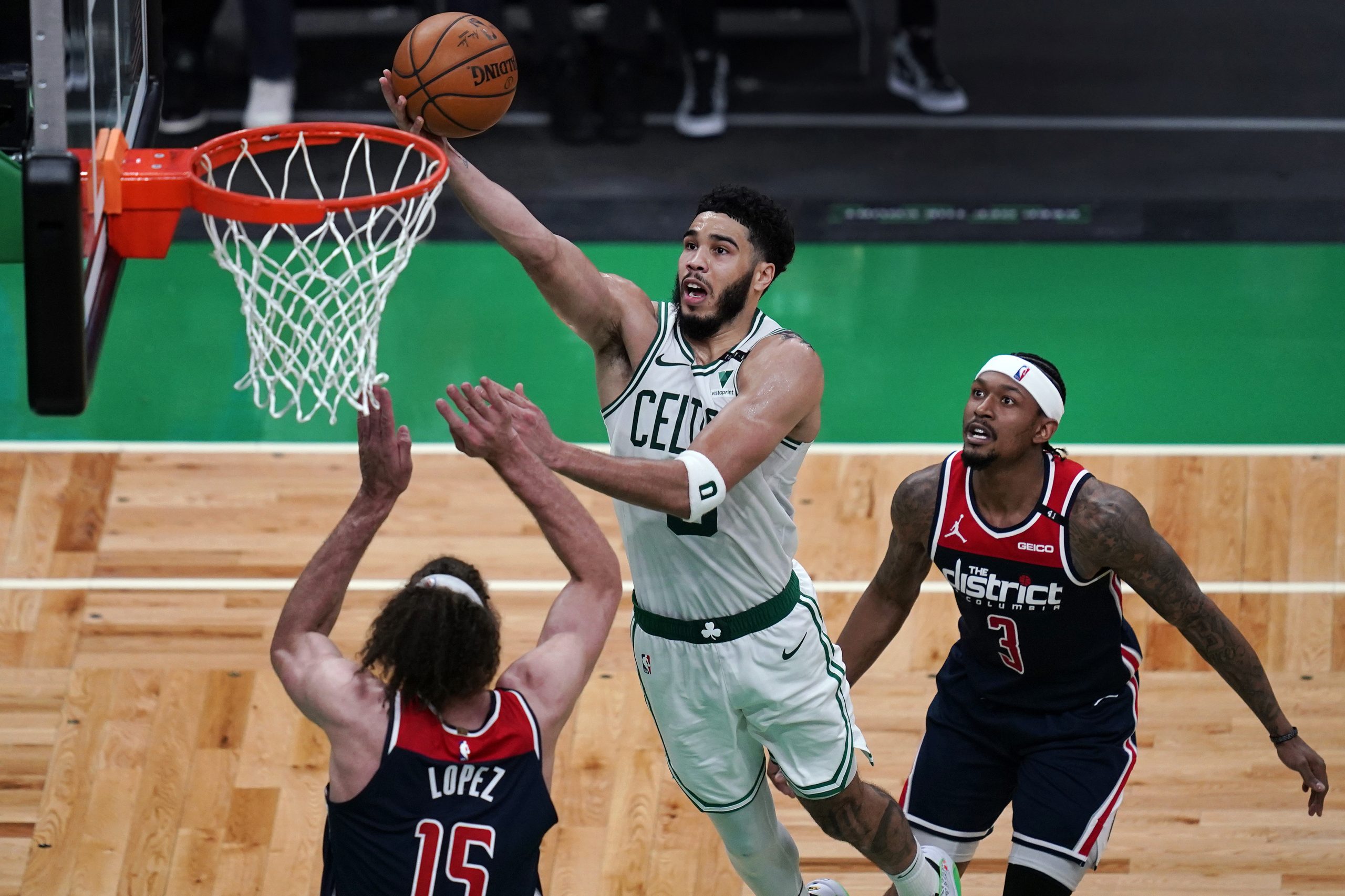 Boston Celtics secure seventh seed on the back of Jayson Tatum’s 50-point effort