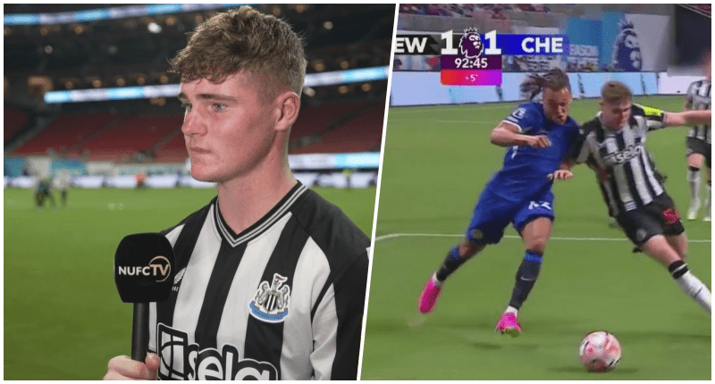 Galway teenager Alex Murphy impresses for Newcastle against Chelsea
