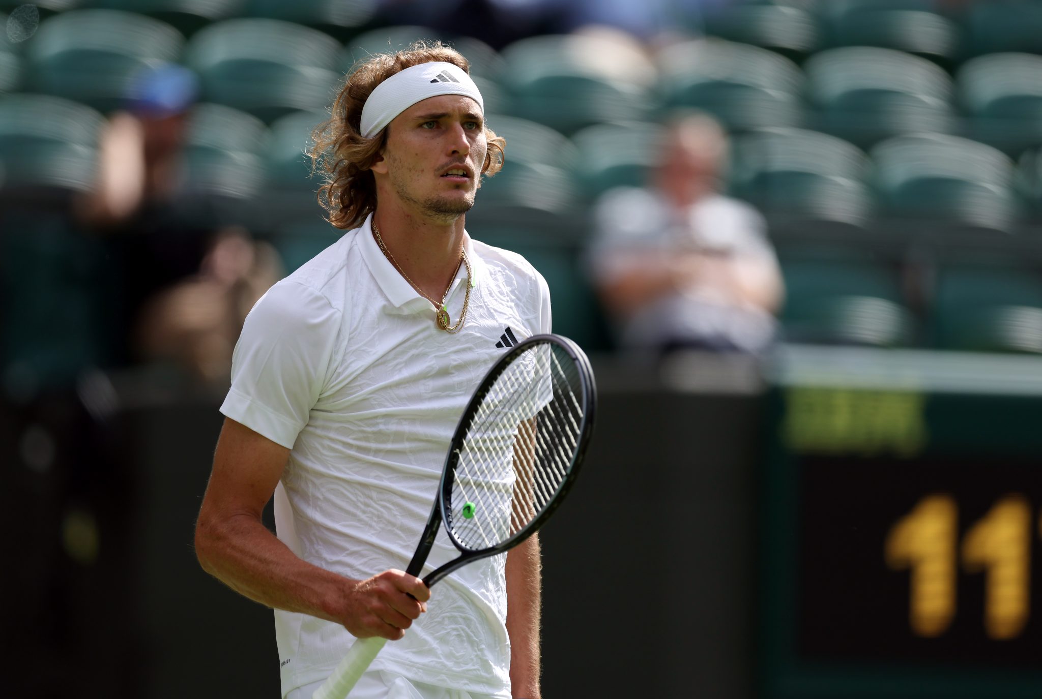 Alexander Zverev makes up for lost time by easing through Wimbledon opener