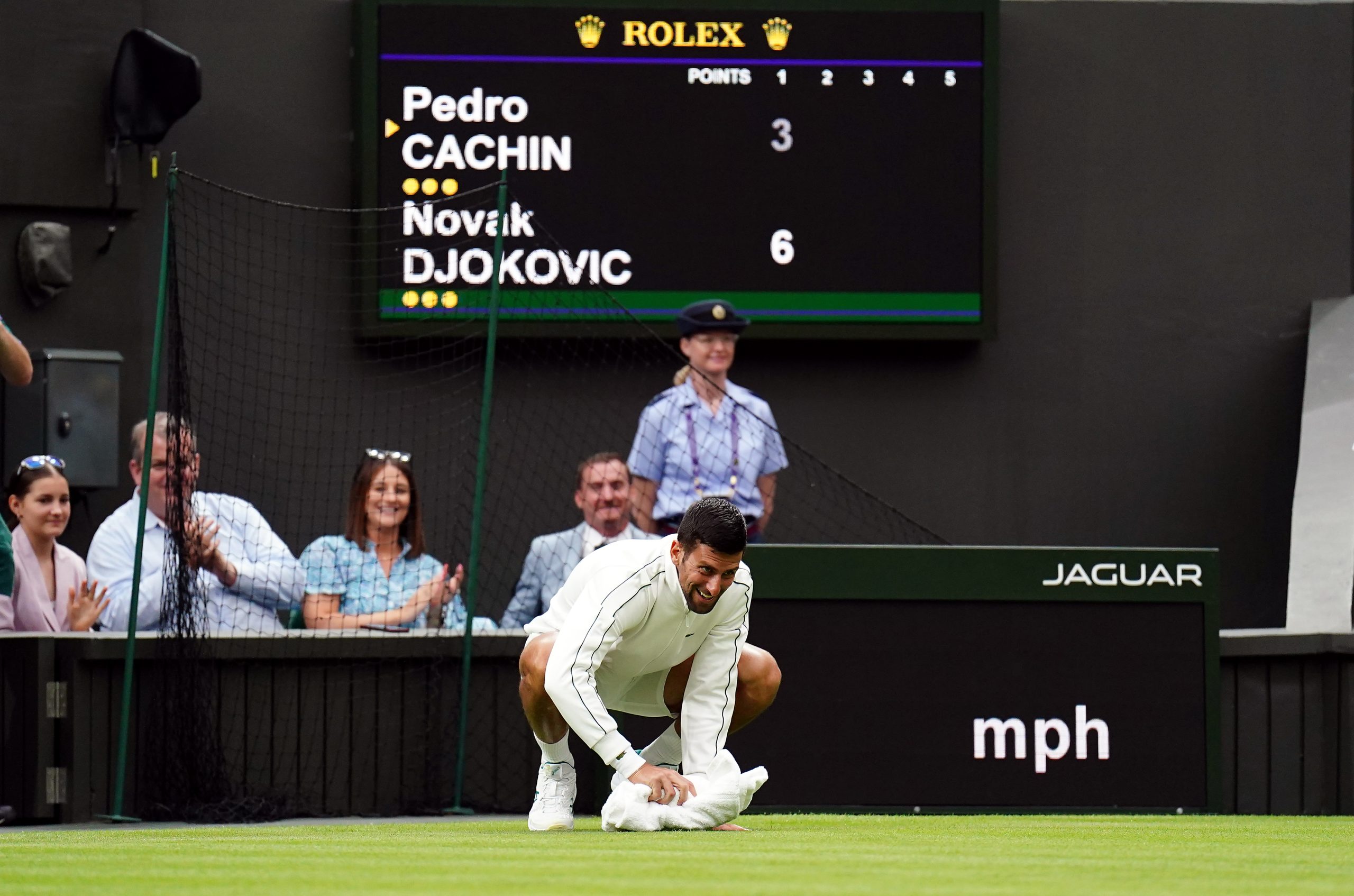 Novak Djokovic’s first-round win raises concerns over Centre Court roof