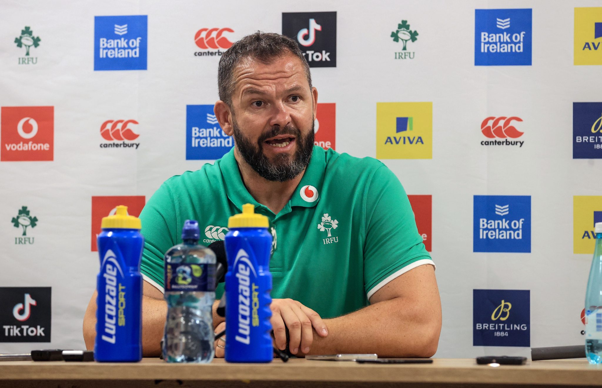 BREAKING: Andy Farrell names Ireland 33-man World Cup squad