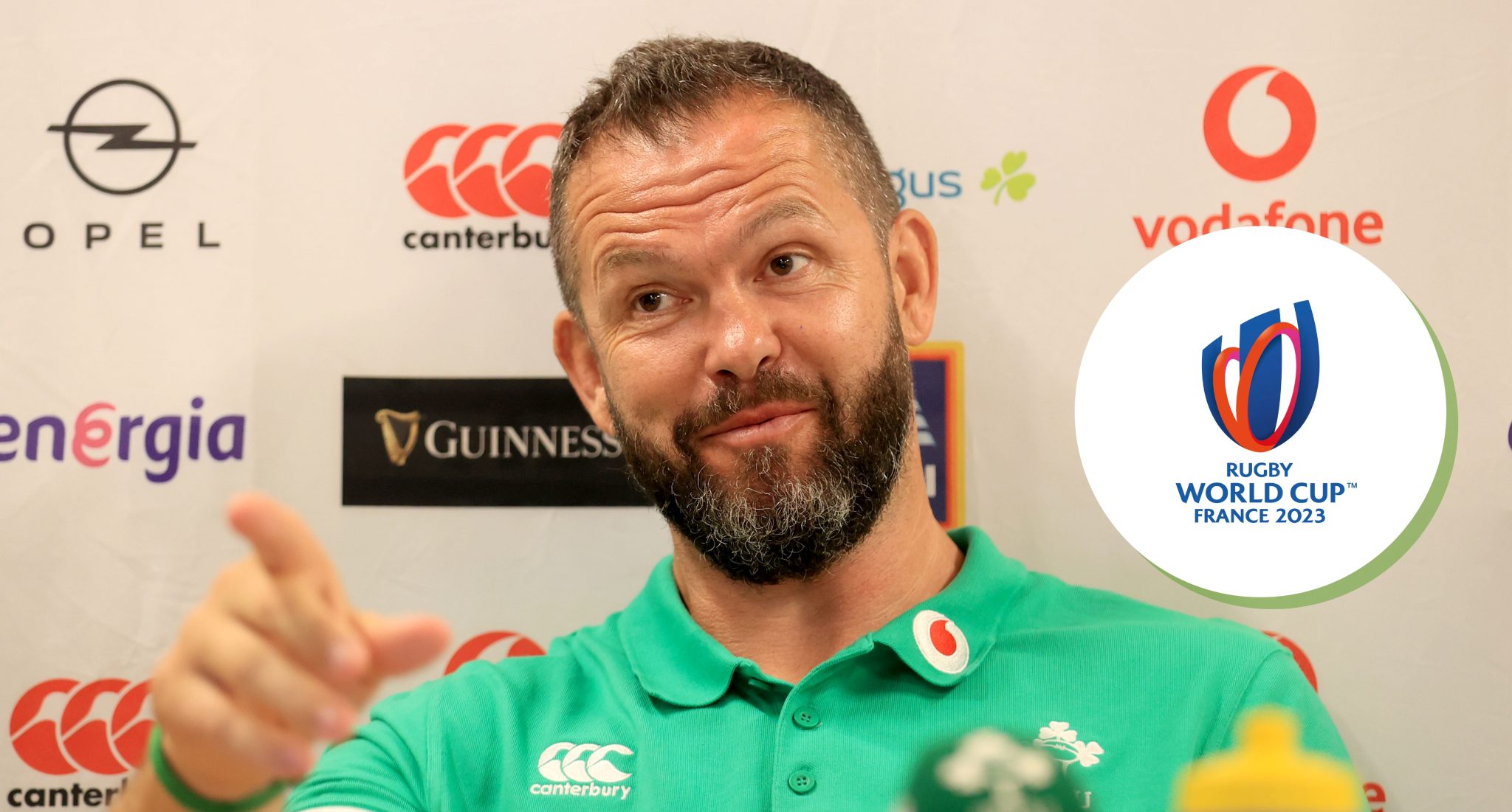 Ireland change date for Rugby World Cup squad announcement