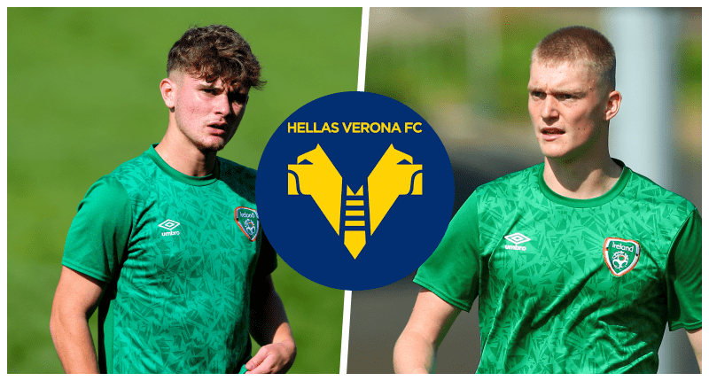 Ireland underage duo targeted by Serie A side Verona