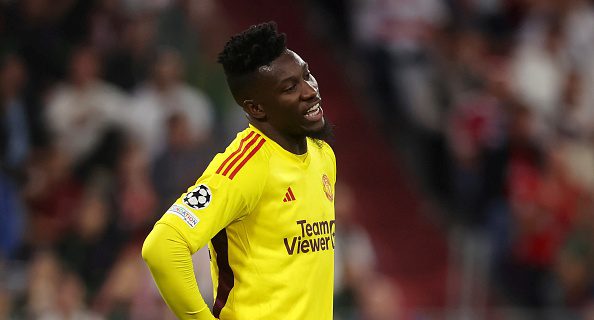 “Because of me we didn’t win” – Onana takes responsibility after latest Man United defeat