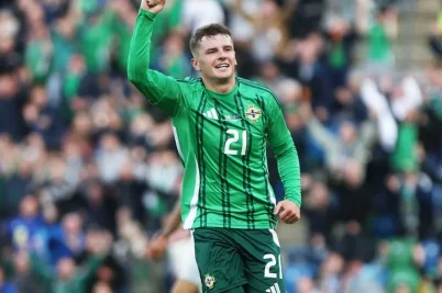 Ronan Hale debut for Northern Ireland