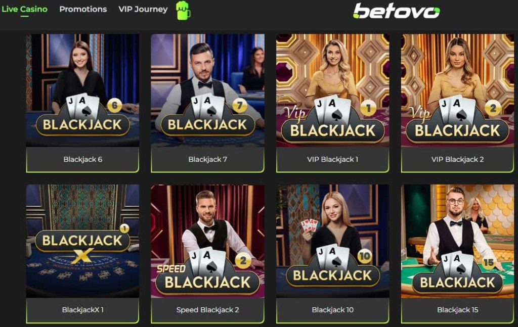 betovo blackjack casino
