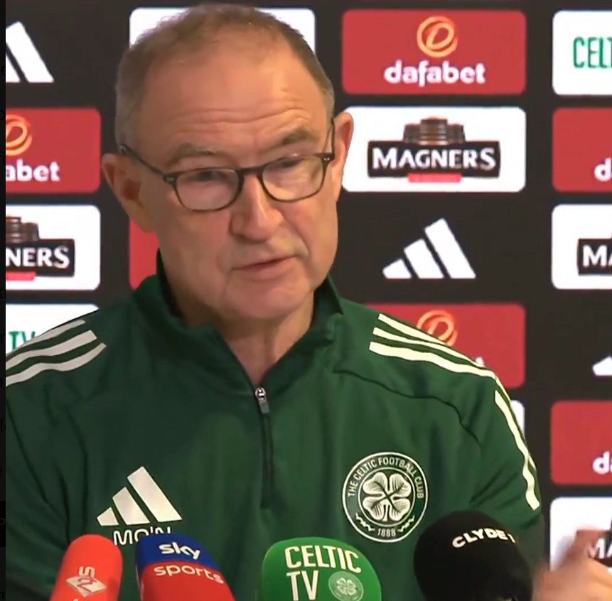 Martin O'Neill shuts down Kyogo Celtic return talk